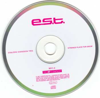 CD E.S.T.: Strange Place For Snow