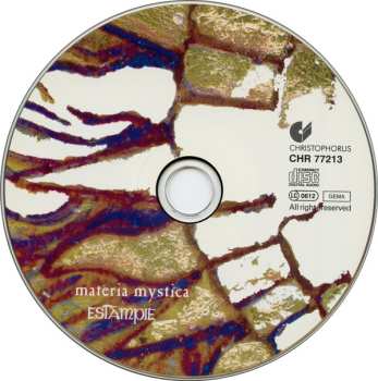 CD Estampie: Materia Mystica (Homage To Hildegard Von Bingen)