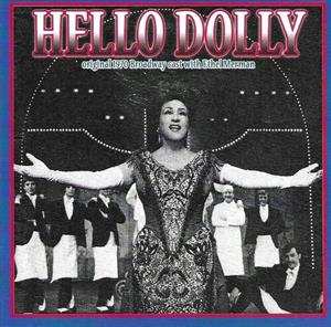 CD Ethel Merman: Hello Dolly: Original 1970 Broadway Cast With Ethel Merman