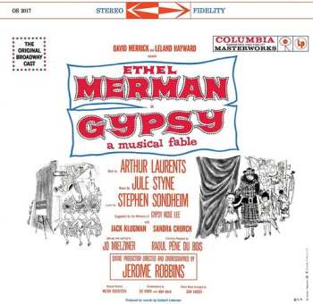 LP Stephen Sondheim: Gypsy - A Musical Fable
