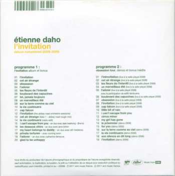 2CD Etienne Daho: L'invitation  DLX