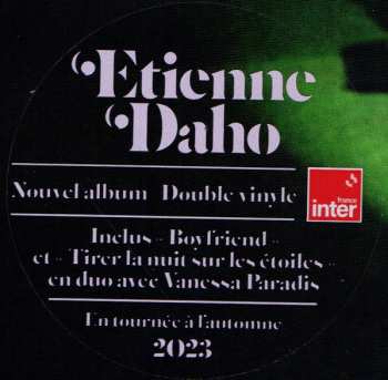 2LP Etienne Daho: Tirer La Nuit Sur Les Étoiles