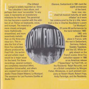 CD Etron Fou Leloublan: Les Poumons Gonflés