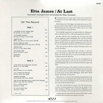 LP/CD Etta James: At Last!