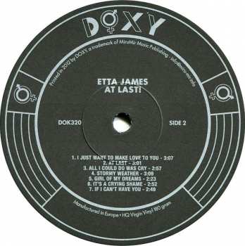LP/CD Etta James: At Last!