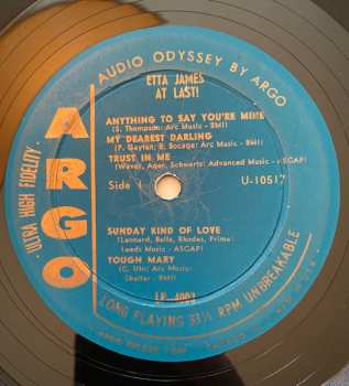 MC Etta James: At Last!