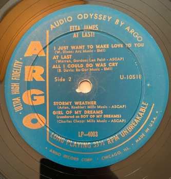 MC Etta James: At Last!