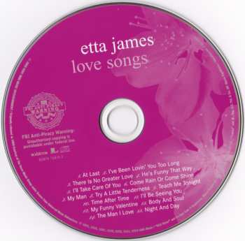 CD Etta James: Love Songs