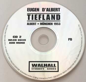 2CD Eugen D'Albert: Tiefland