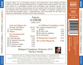 CD Mariusz Smolij: Five Contrasts • Children's Symphony