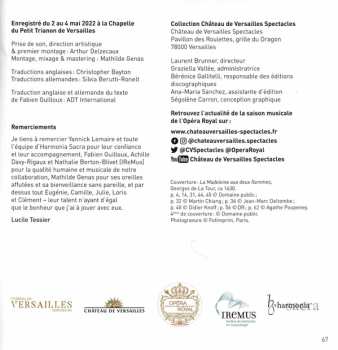 CD Eugénie Lefebvre: Ténèbres & Abysses (Leçons Pour La Semaine Sainte)