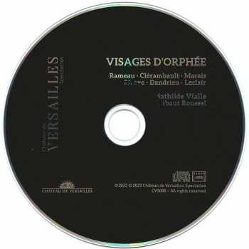CD Mathilde Vialle: Visages D'Orphée (Cantates De Clérambault · Piroye · Rameau)