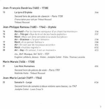 CD Mathilde Vialle: Visages D'Orphée (Cantates De Clérambault · Piroye · Rameau)