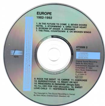 CD Europe: 1982 - 1992