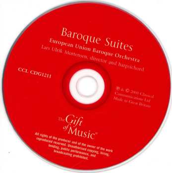 CD Lars Ulrik Mortensen: Baroque Suites