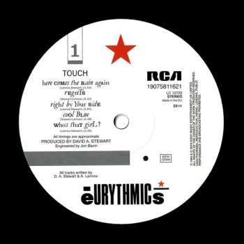 LP Eurythmics: Touch