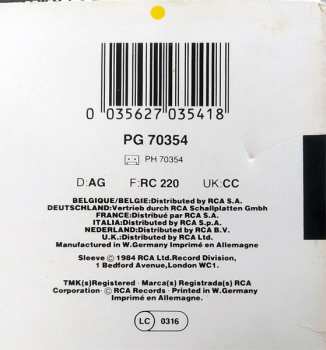 LP Eurythmics: Touch Dance