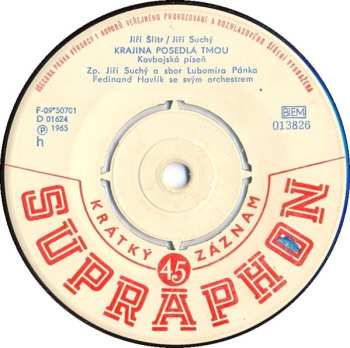 SP Jiří Suchý: Co Se Ve Městě Povídá / Krajina Posedlá Tmou