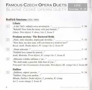 CD Various: Famous Czech Opera Duets - Live
