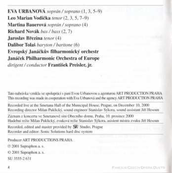 CD Various: Famous Czech Opera Duets - Live