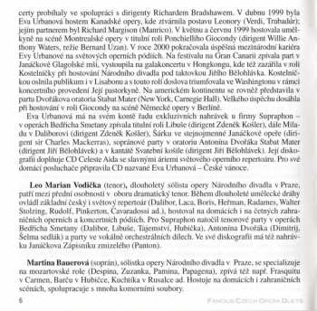 CD Various: Famous Czech Opera Duets - Live
