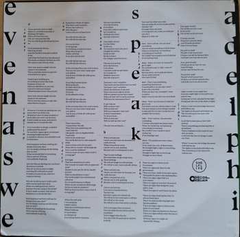 LP Even As We Speak: Adelphi
