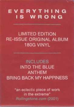 LP Moby: Everything Is Wrong LTD