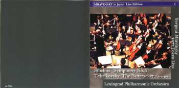 CD Pyotr Ilyich Tchaikovsky: Mravinsky in Japan Vol.4 - Sibelius Symphony No.7 / Tchaikovsky: Nut Cracker, Excerpts