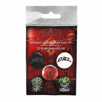 Merch Evile: Set Badges Evile Button Badge Set