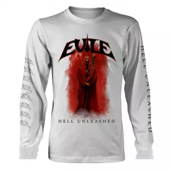 T-shirt Met Lange Mouwen Hell Unleashed (white)