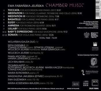 CD Ewa Fabiańska-Jelińska: Chamber Music