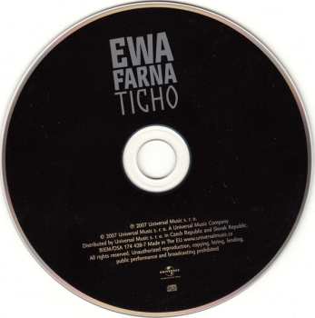 CD Ewa Farna: Ticho