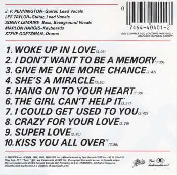 CD Exile: Greatest Hits