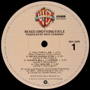 LP Exile: Mixed Emotions