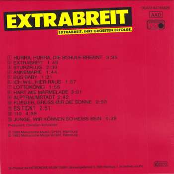 5CD/Doos Extrabreit: 5 Original Albums