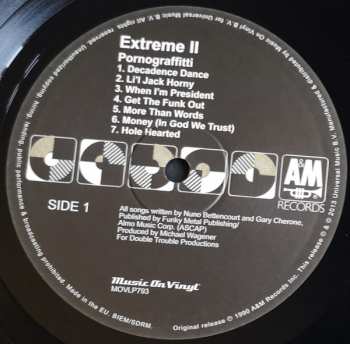 LP Extreme: Extreme II: Pornograffitti (A Funked Up Fairy Tale)