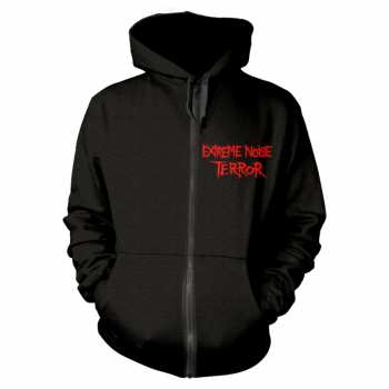 Merch Extreme Noise Terror: Hoodie Met Rits In It For Life (variant)
