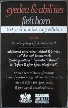 3LP Eyedea & Abilities: First Born  LTD | CLR