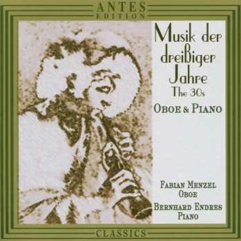 CD Fabian Menzel: Musik Der Dreißiger  Jahre - The 1930s