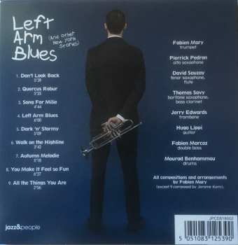 CD Fabien Mary Octet: Left Arm Blues (And Other New York Stories)