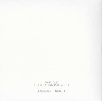 4CD/Doos Fabio Orsi: Di Lumi E Chiarori LTD