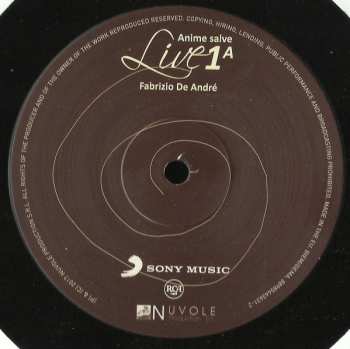 3LP/Doos Fabrizio De André: Anime Salve Legacy Edition