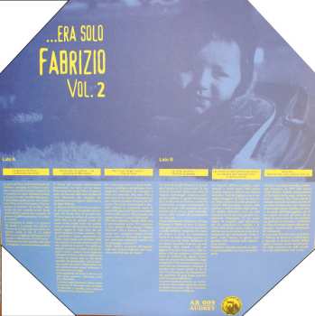 LP Fabrizio De André: ....Era Solo Fabrizio Vol.2