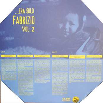 LP Fabrizio De André: ....Era Solo Fabrizio Vol.2
