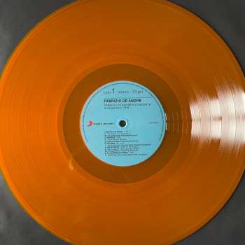 LP Fabrizio De André: Fabrizio De André In Concerto - Arrangiamenti PFM CLR | LTD