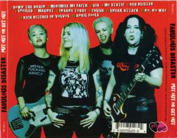 CD Fabulous Disaster: Put Out Or Get Out