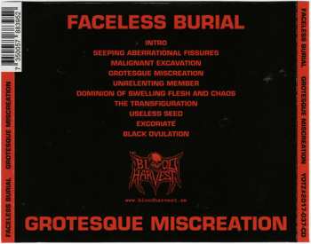 CD Faceless Burial: Grotesque Miscreation