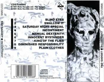 CD Fad Gadget: Incontinent