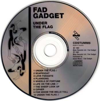 CD Fad Gadget: Under The Flag