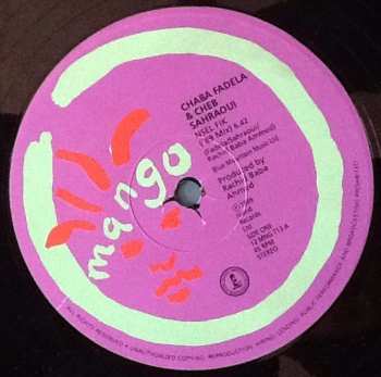 LP Chaba Fadela: N'Sel Fik (89 Mix)